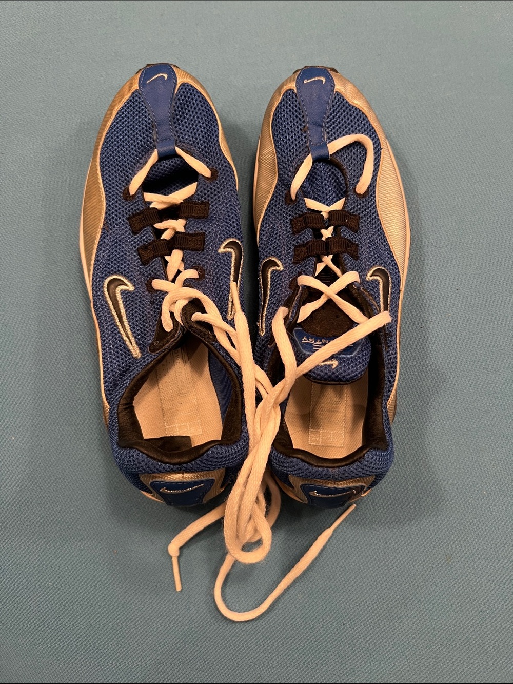 Nike Men’s women’s Sneakers - Blue & silver VINTAGE